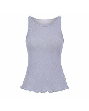 MARICEL Agnese Reversible Top - Blue