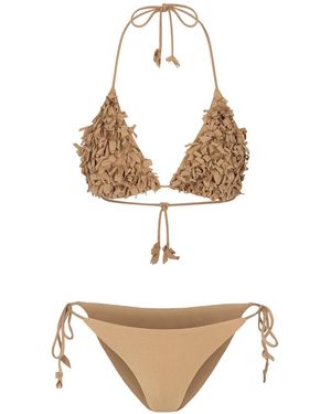 Selkie Flora Bikini Set – - White