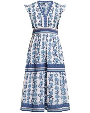 Bindu Celine Dress - Blue