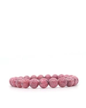 Shar Oke Rhodonite Bracelet - Pink