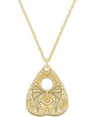 CarterGore Medium Solid Angel Wing Planchette - Metallic