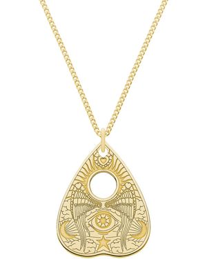 CarterGore Medium Solid Angel Wing Planchette - Metallic