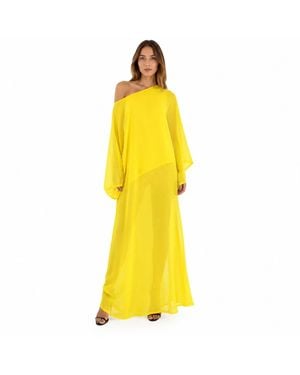 Chuks Collins Diaphanous Bat Wing - Yellow