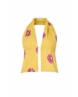 Par & Escala Jamu Top - Yellow