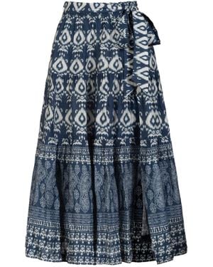 Change of Scenery Jenni Skirt - Blue