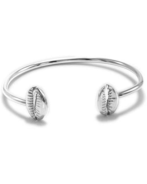Jaredjamin Cowrie Shell Cuff Bracelet - White