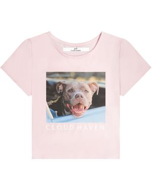 Cloud Haven Signature Freedom Ride Tee - Pink
