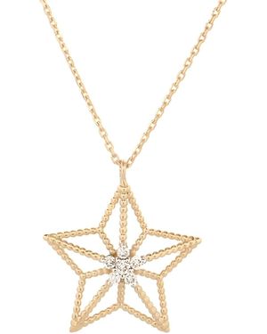 Ebru Jewelry Spiritual Guiding Star Diamond Necklace - Metallic