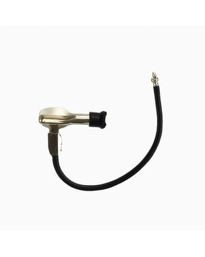 Ecce | Artisan Diamonds 925K Sterling Hair Dryer Mini Pin - Metallic