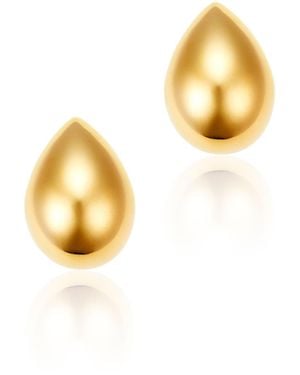 Visconti Stella Sculpted Plated Sterling Drop Earrings - Metallic