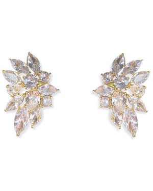 Stephanie Browne Australia Rock Star Earrings - Metallic