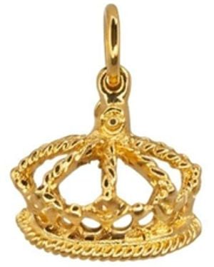 Jaredjamin Regina Crown Charm - Metallic