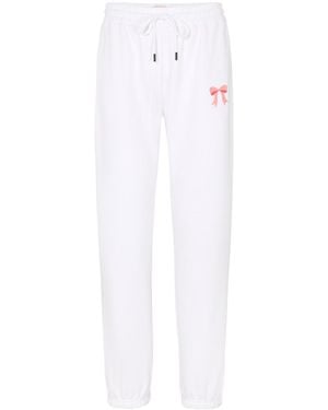 Love Letters X I Love Bows Joggers - White