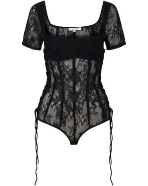 Empress Mimi Lilith Lace Bodysuit - Black