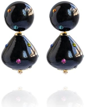 Saule Label Nina Earrings - Black