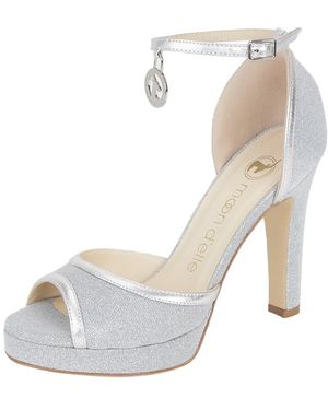 Moon D'elle The Nebbiolina Heels - White