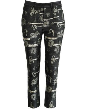 GeeGee Collection Zodiac Trousers Black