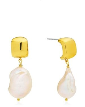 Amber Sceats Olbia Earrings - Metallic
