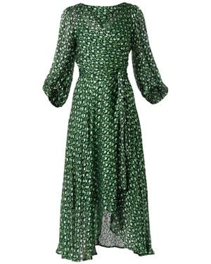 SACHA DRAKE Wonderland Midi Dress - Green