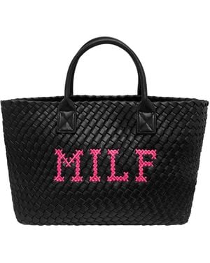 Lilly Loves M I L F Vegan Bag - Black