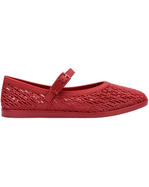 Melissa Harper Ballet Flats - Red