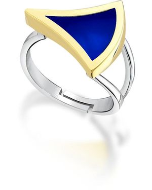C|Nd|N by Candan Balto Awakening & Enamel Ring - Blue