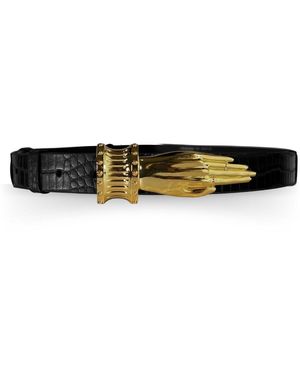 Indigolush Gilded Lure Belt - Black