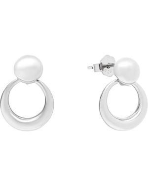 Esterah Orah Studs - Metallic
