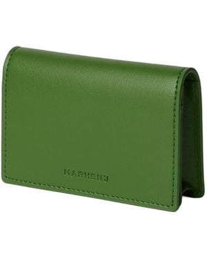 MARHEN.J Clover Apple Leather Business Card Wallet - Green