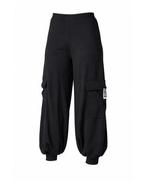 Yogi8Apparel Baggy Cargo Trousers - Black
