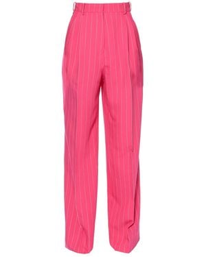 AGGI by HALEWSKI Gwen Hot Pink Hight Waist Wide Pants