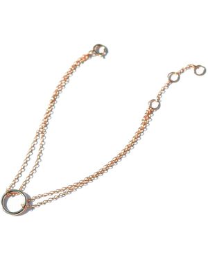 VicStoneNYC Fine Jewelry Forever Circle Bracelet - White