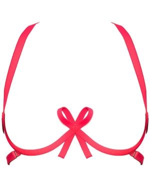 Reckless Wolf Beau Frame Bra - Red