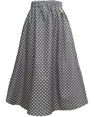 Frock Tales Sovereign Skirt With Pockets - Gray