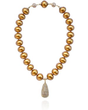Saule Label Serafina Necklace - Metallic