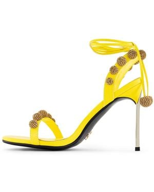Subashini Heels Sunset Jewel Sandal - Yellow