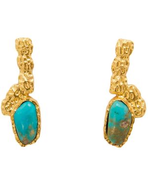 Christina Greene Costa Maya Earrings - Blue