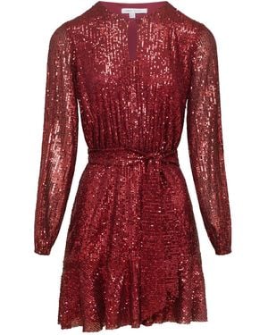 long sleeve tweed sheath dress Terani Couture 251C4157