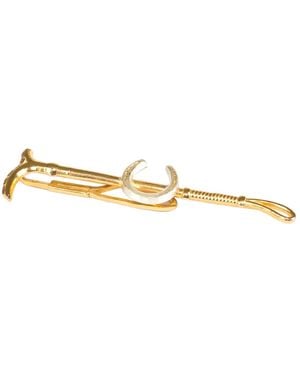 Simon Kemp Jewellers Horseshoe Tieclip Tieslide - Metallic
