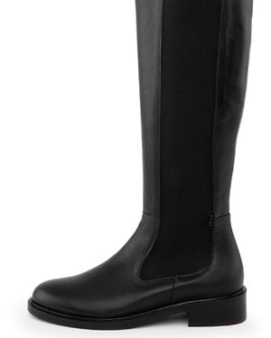 Ilvi Nitra Leather High Boot - Black