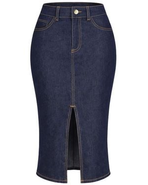Maui X Lolita Bronte Denim Corset Skirt - Blue