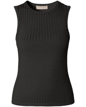 AGGI by HALEWSKI Iga Pirate Elastic Tank Top - Black