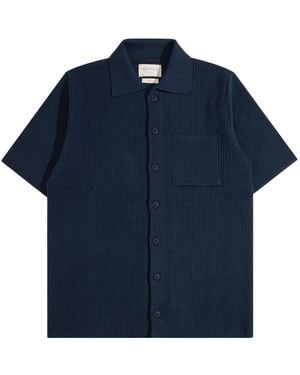 Far Afield Heitor Knit Shirt - Blue