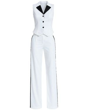 Iellele Two-Tone Luxury Power Set – - White