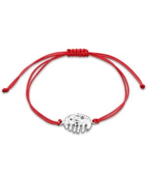 EVA REMENYI Simon Radvan X Comb Bracelet - Red