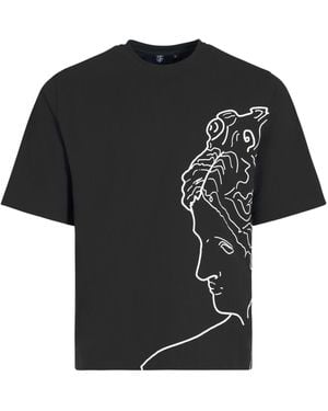 The Gt Atelier Renaissance Neon T-Shirt - Black