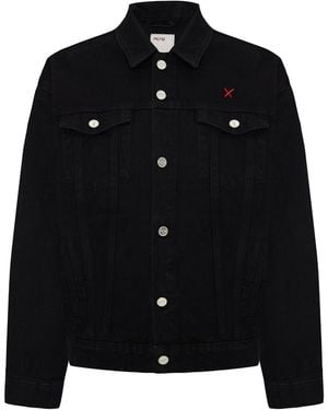 Pcfg Neutrals Logo Denim Jacket - Black