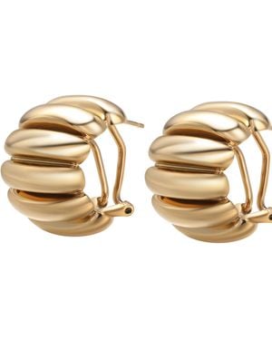 Onewildone The Best Hoop Earrings - Metallic