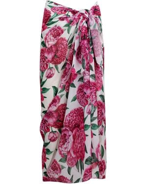 Nur Karaata Dianella Pareo Skirt - Purple