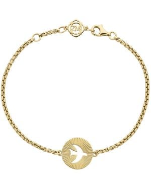 Zoe & Morgan Moonbird Bracelet - Metallic